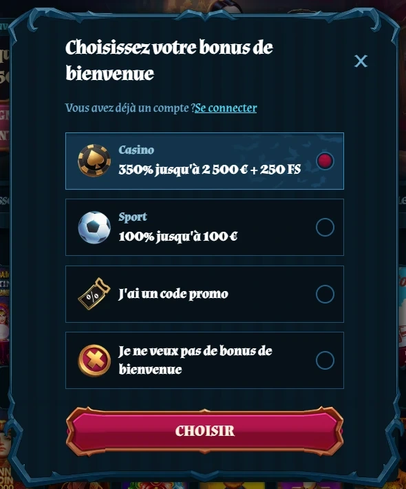 Fambet Casino reg
